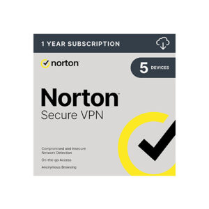 Norton Secure VPN for up to 5 Devices